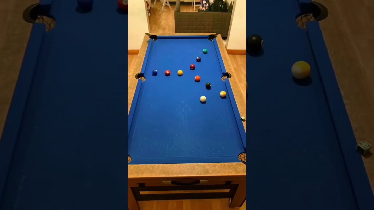 Image of video the The beat goes on. Morning practise drills to start the day. ✌️💛 #daily #9ball 11