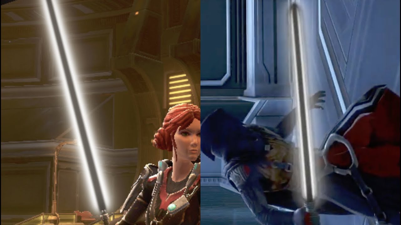 How To Get A Black Lightsaber In Swtor Youtube