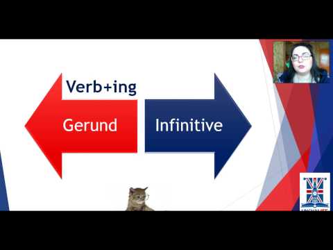 Герундий или инфинитив Speech patterns))