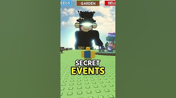 Secret ADMIN Events in Grow A Garden (Roblox)