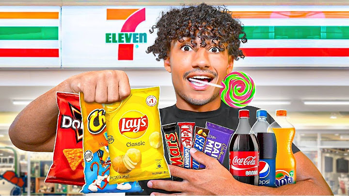 Eating Only GAS STATION FOOD For 24 Hours!!