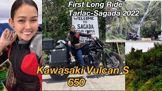 First long ride 2022 / Tarlac-Sagada / Kawasaki Vulcan S 650 / Lady Rider / Nanit Jackie PH
