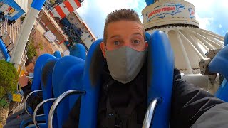 Riding Maelstrom At Drayton Manor - Rider Cam POV