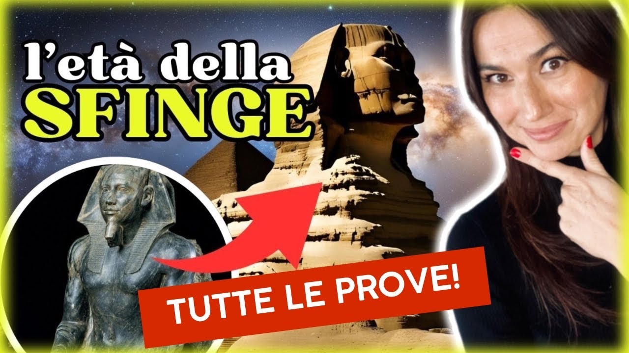 Ecco la VERA età della SFINGE di GIZA: tutte le prove archeologiche! (pt. 2)