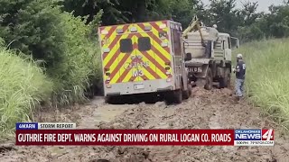 Rural Logan County roads left washed out after this week's severe storms