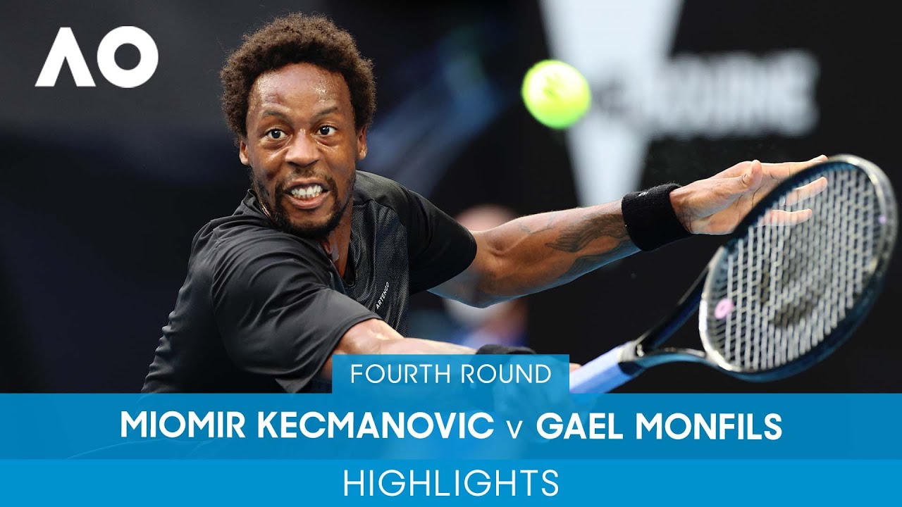 Miomir Kecmanovic v Gael Monfils Highlights (4R) Australian Open 2022