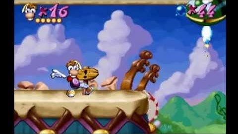 Rayman PC (MS-DOS) - Bongo Hills - All cages