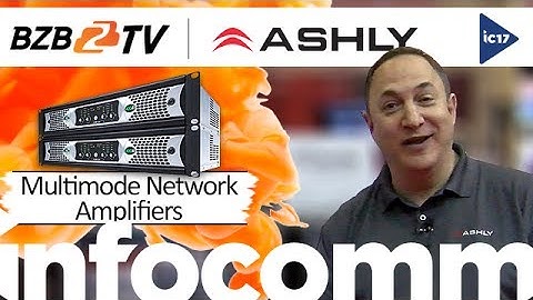 Ashly Audio NX Multimode Network Amplifiers w/ Dante