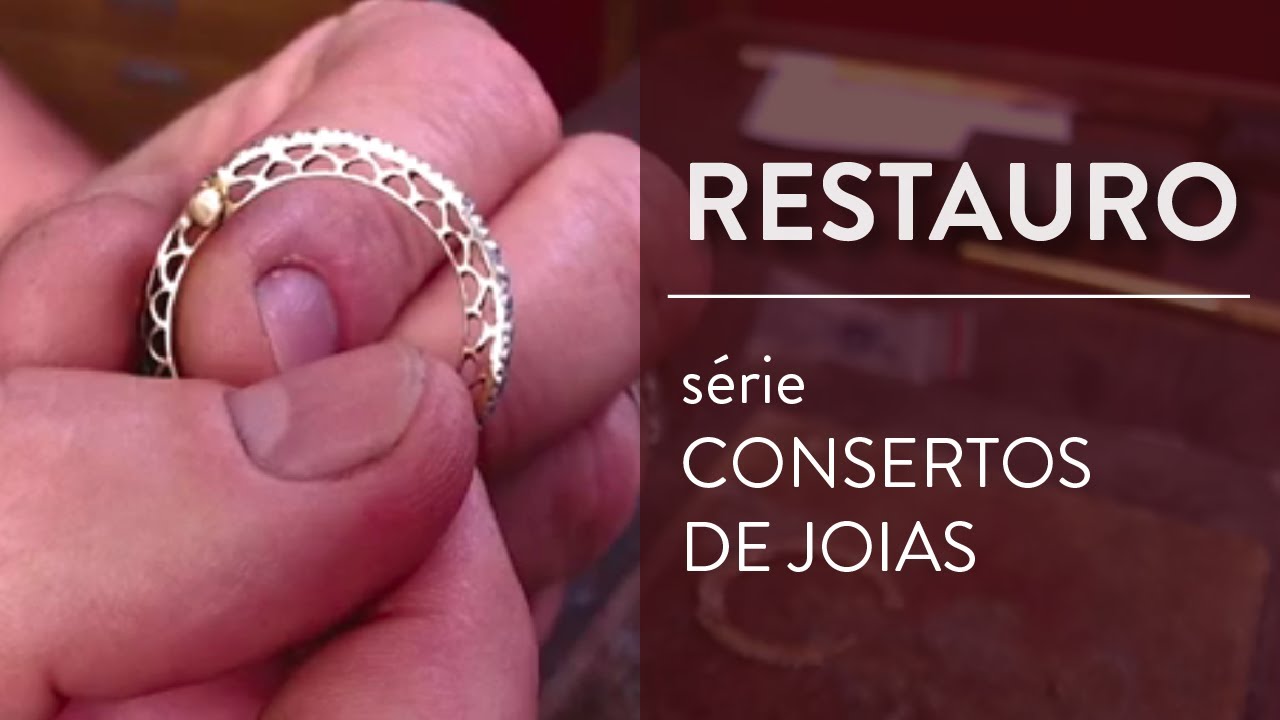 RESTAURO DE BRINCO DE OURO - série CONSERTOS DE JOIAS - YouTube