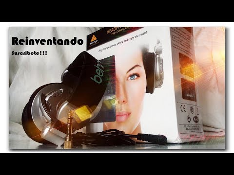 Audífonos behringer HPX2000 - Unboxing