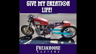Suzuki GS750 - The Next Build - First You Wire It - Then You Fire it!