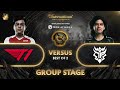 T1 vs Thunder Predator Game 1 (BO2) | The International 10 Groupstage