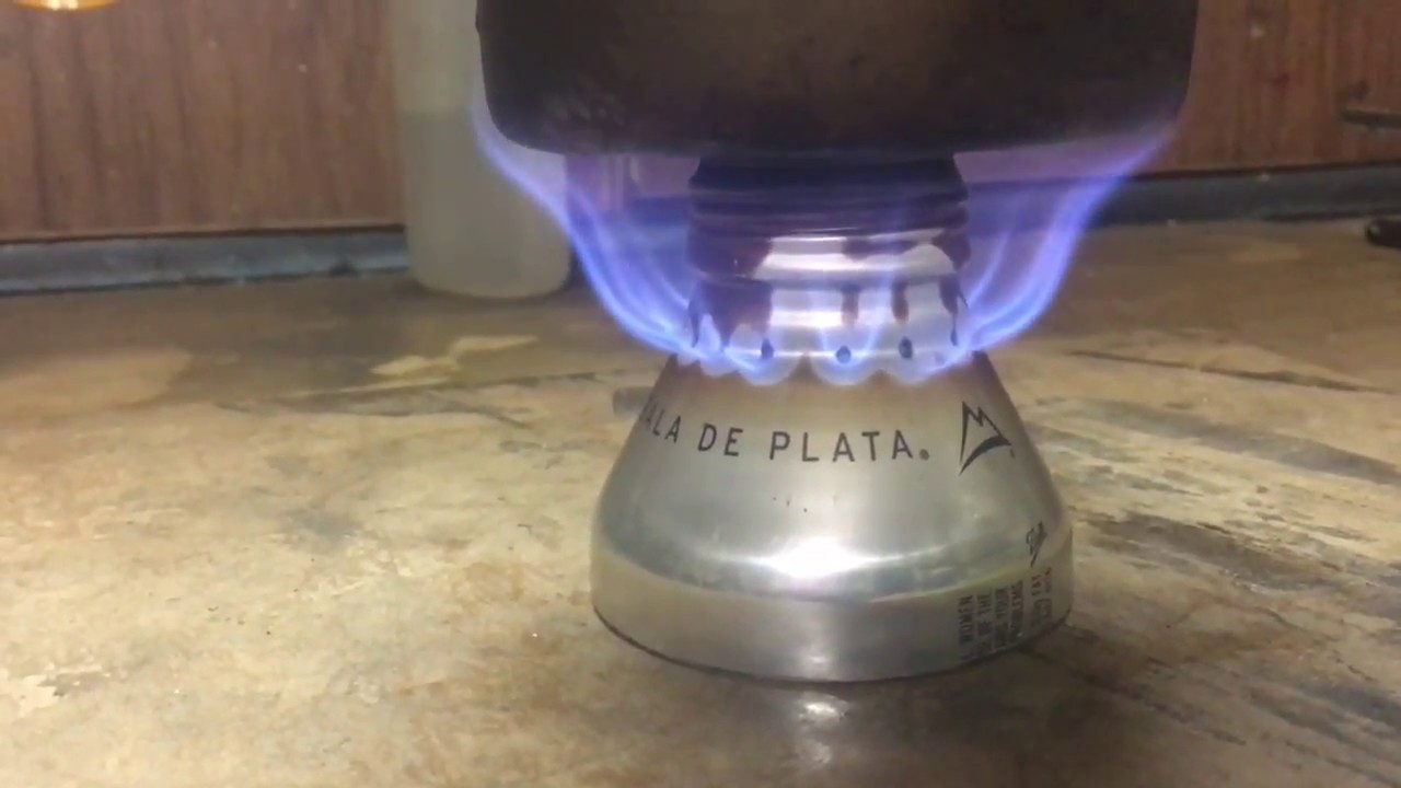 COOL DIY ALCOHOL STOVE YouTube