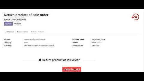 Return Product Of Sale Order