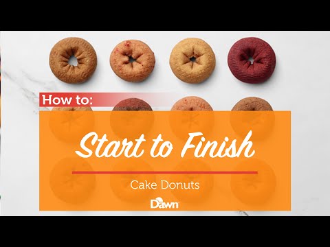 How To: Start to Finish Cake Donuts