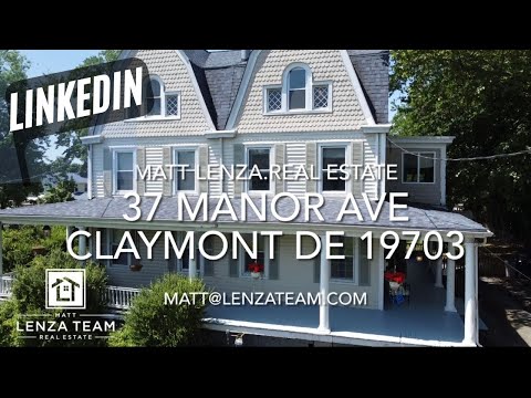 37 Manor Ave, Claymont, DE home video tour