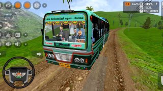 💥TN GOVERNMENT BUS DRIVING 🚍🧑‍✈️ BUS SIMULATOR INDIA Different Offroad Map Mod Android Game  screenshot 5