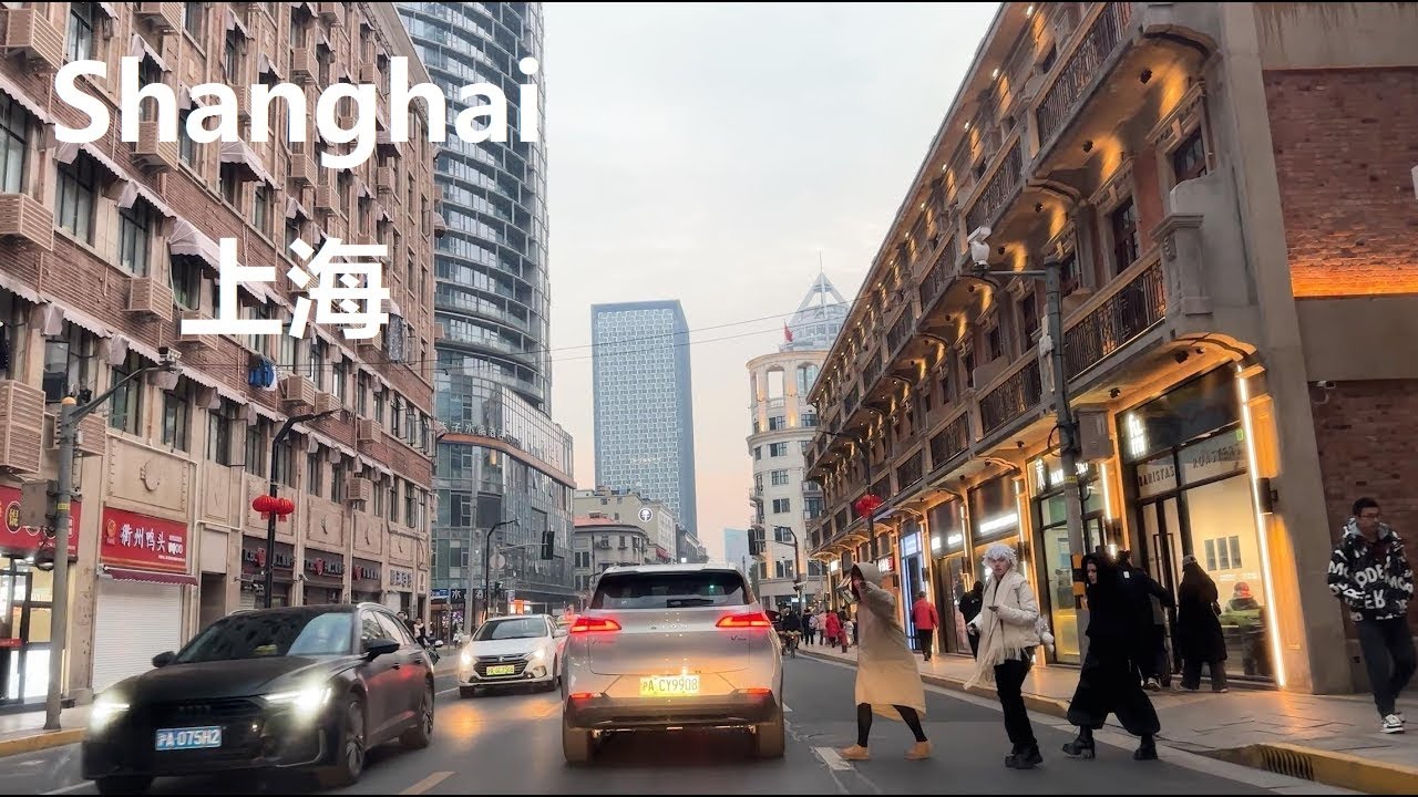 Shanghai, चीन | Sichuan North Road | POV राइड 4K