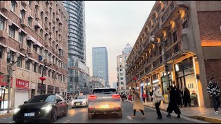 Drive in Shanghai Downtown 4K｜Sichuan North Road ｜ Hongkou Ruihong New Town｜  Kongjiang Road