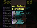 ✨💔What Your Sign Is Missing in Life ✨💔 #shorts #astrology #horoscope #zodiacsign