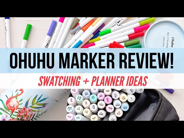 The BEST CHEAP MARKERS to END ALL CHEAP MARKERS? Ohuhu Review