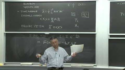 10. Fundamental of Statistical Thermodynamics