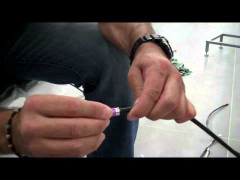 How to Compress a Connector onto a RG6 Quad Shield Coaxial Cable
