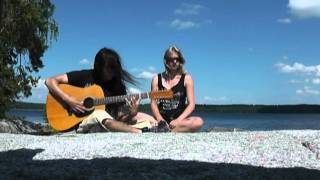 Video thumbnail of "Never The Same - Live Acoustic Version -  Shadow/Elina Siirala / AngelNation aka EnkeliNation"