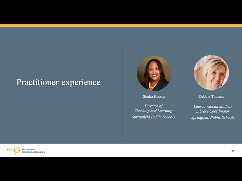 Video Evidence-Based Literacy Interventions: Springfield... - youtube