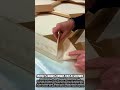 Perfect Canvas Corner Fold in Seconds #satisfying #CanvasArt #DIYCanvas #Woodworking #ArtTips