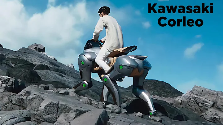 New Kawasaki Corleo - a motorcycle on legs for any terrain!