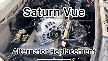 How to replace the alternator on a 2006 Saturn Vue 2.2 ecotec