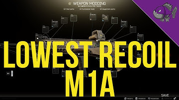Lowest Recoil M1A - Modding Guide - Escape From Tarkov
