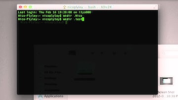 How To Make An Invisible Folder On A Mac