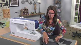 Learn how to make a hidden pocket for leggings on It’s Sew Easy with Angela Wolf. (2009-1)