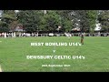 West Bowling v Dewsbury Celtic U14s 26 09 21