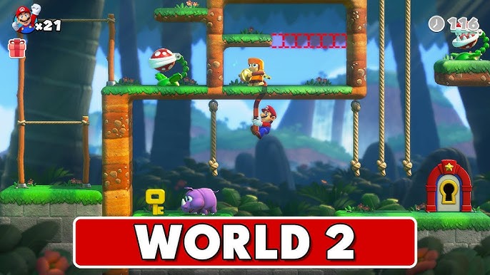 Mario vs. Donkey Kong Switch Gameplay 