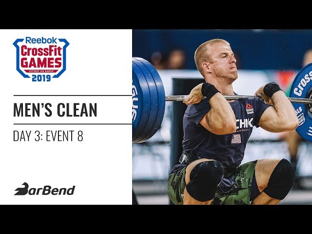 2019 Reebok CrossFit Games Men's Clean Ladder (Event 8) - YouTube