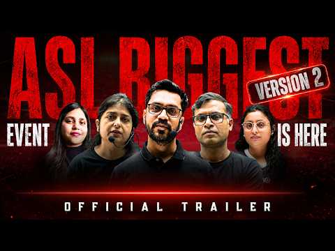 🚨 The Biggest Surprise Is Coming… | ASL Official Event Trailer Version 2 🔥
