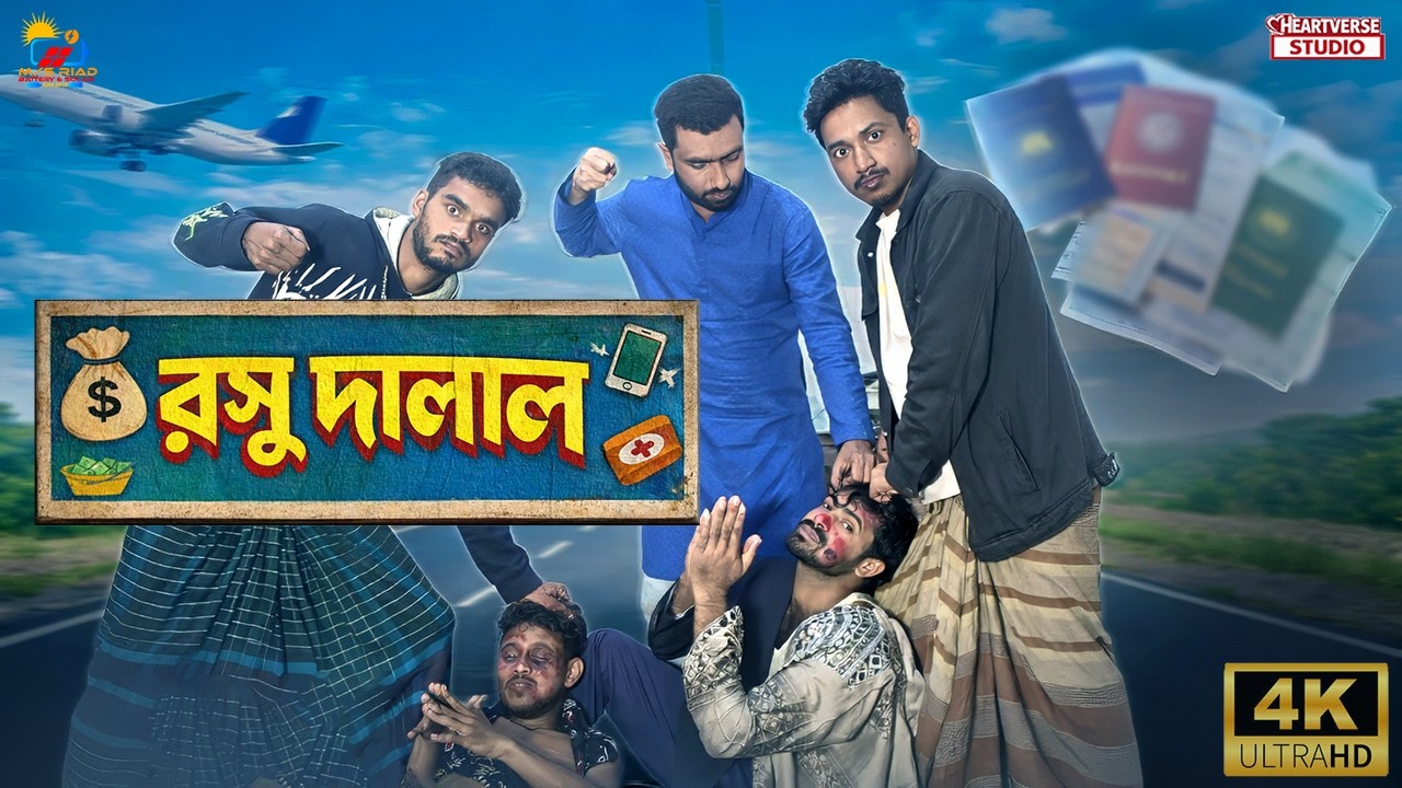 রসু দালাল | Rahsu Dalal | Riadul | Rakib | Robin | Bangla Funny Video ...