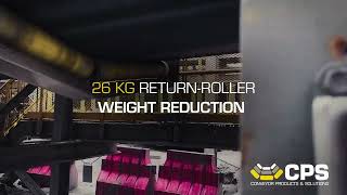 Increased Efficiency and Weight Reduction with CPS Yeloroll-HD Rollers