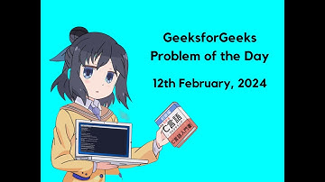 Recursive sequence (GeeksforGeeks POTD : 12th Feb 2024)