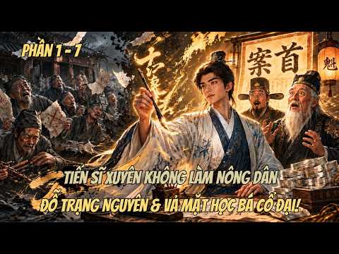 Tiến Sĩ Xuyên Không Làm Nông Dân! Đỗ Trạng Nguyên & Vả Mặt Học Bá Cổ Đại! tập 1