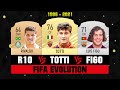 Totti VS Rivaldo VS Luis Figo FIFA EVOLUTION! 😱🔥 FIFA 96 - FIFA 21