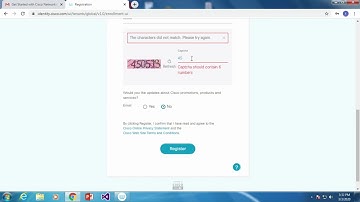 VU students How to signup Cisco NetAcad