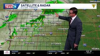 Iowa weather: Showers and storms return to Iowa bringing heavy rain