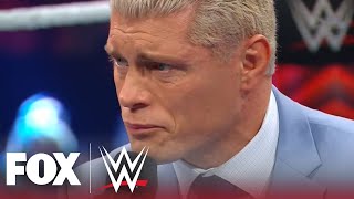Michael Cole brings Cody Rhodes to tears in sit-down interview on Raw | WWE on FOX Content
