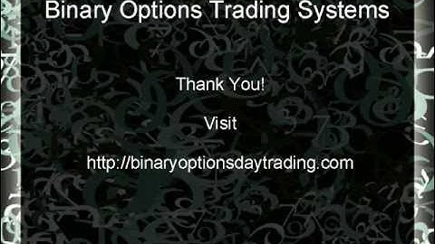 Binary Options Trading Systems