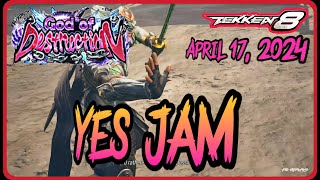 Tekken 8 ▰ (Yes Jam) YOSHIMITSU Tekken 8 God Of Destruction Ranked Matches April 17, 2024