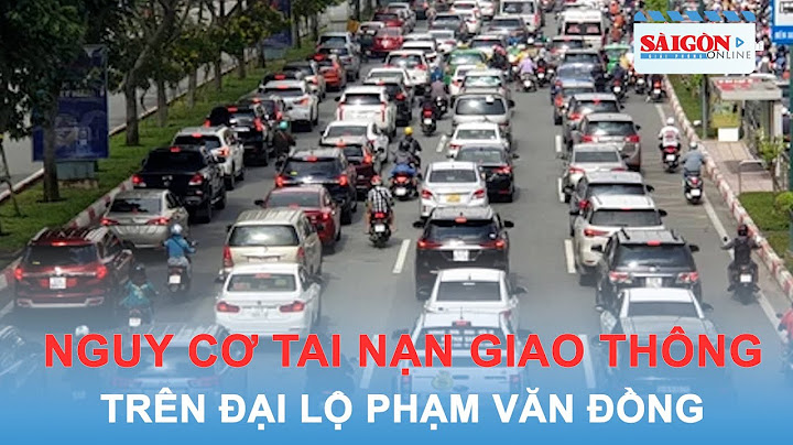 Tai nạn giao thông tại đường phạm văn đồng năm 2024